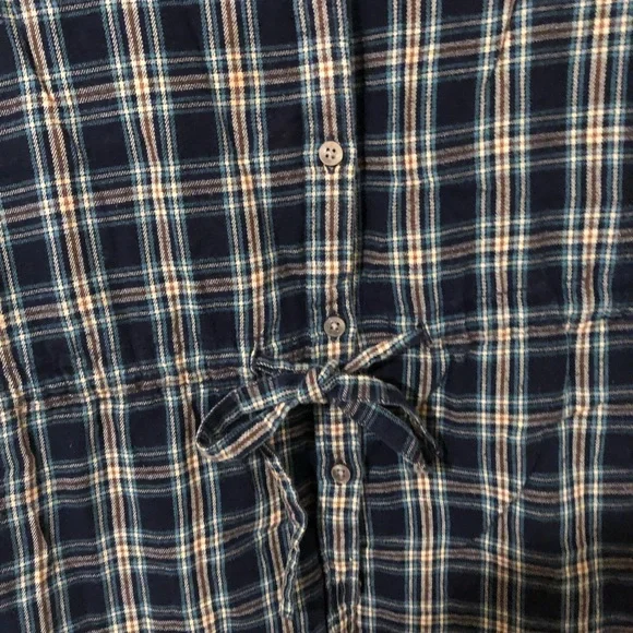 Flannel Tunic Dress - Picture 2 of 4